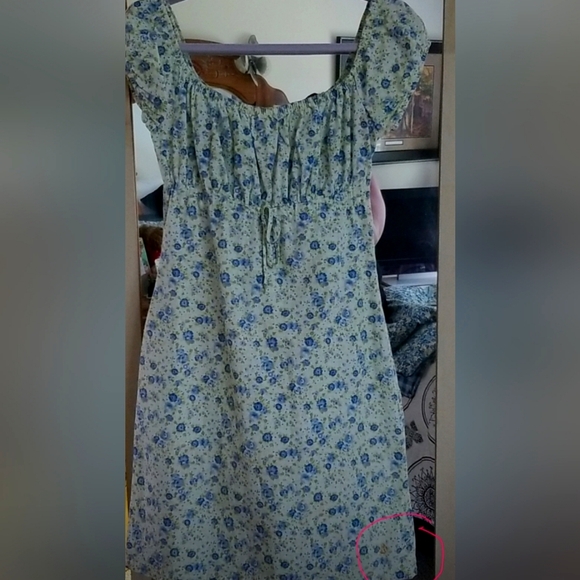 💐VINTAGE RARE MODA INTERNATIONAL VICTORIA SECRET FLORAL DRESS💐 - Picture 4 of 7